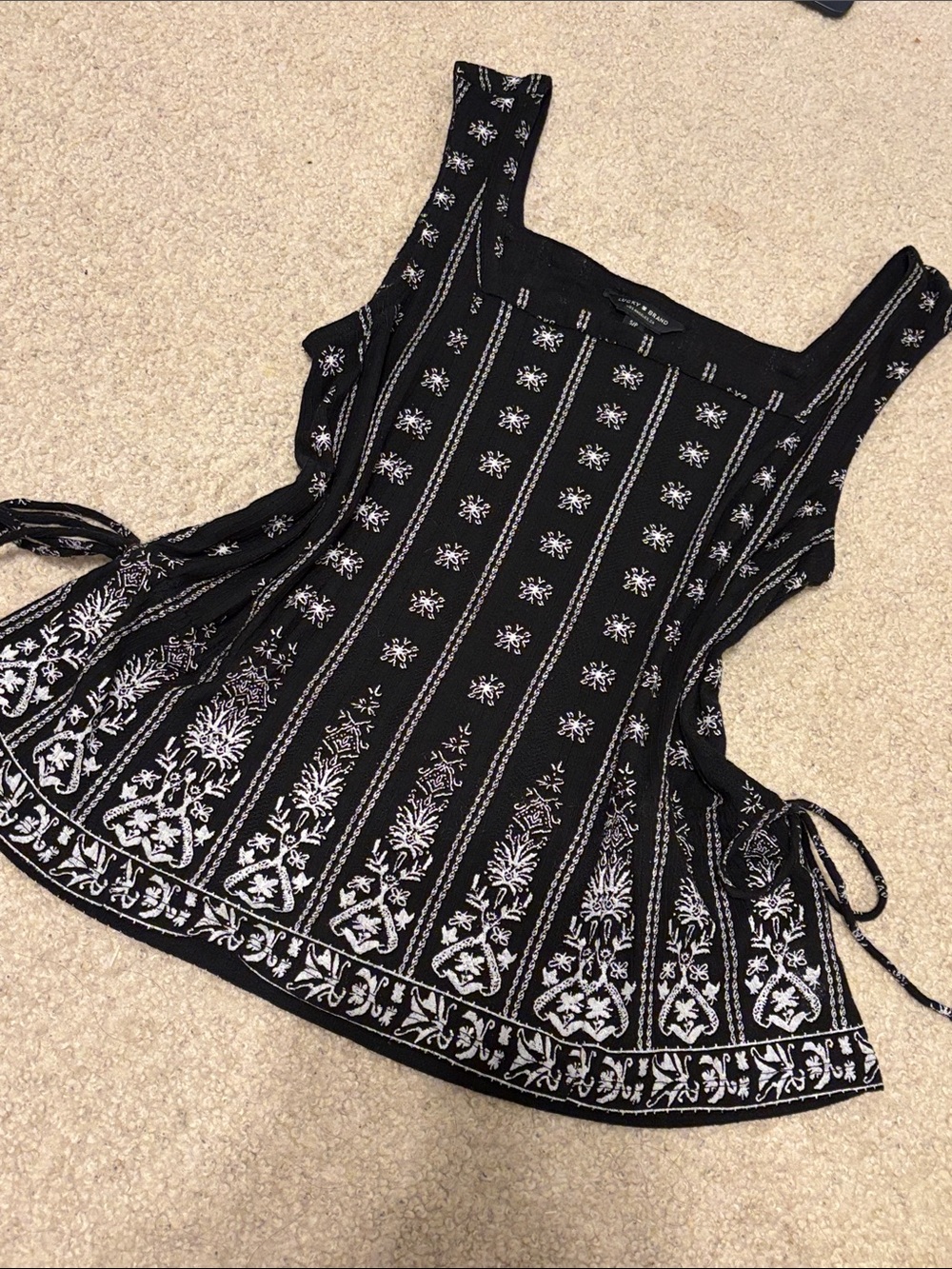 Lucky Brand Black Tank Top
